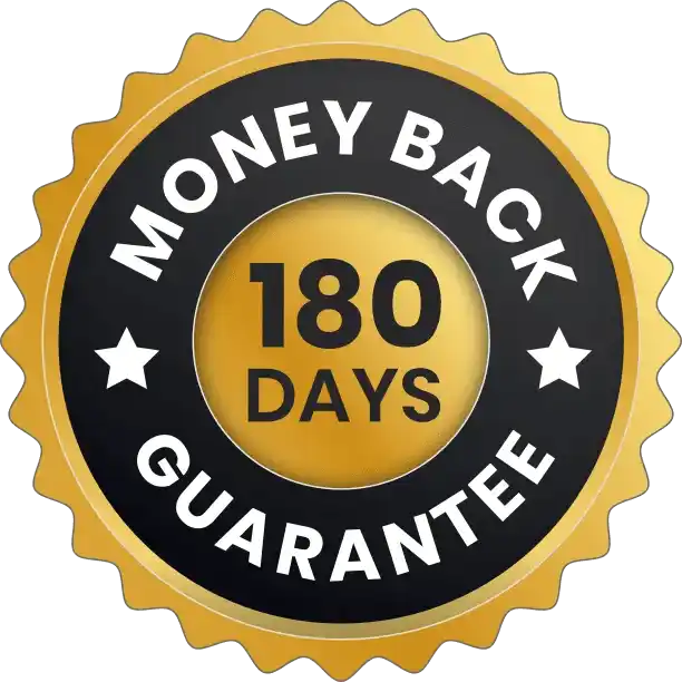 180-Day Risk-Free Money-Back Guarantee